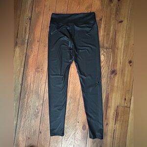 Black Faux Leather Leggings